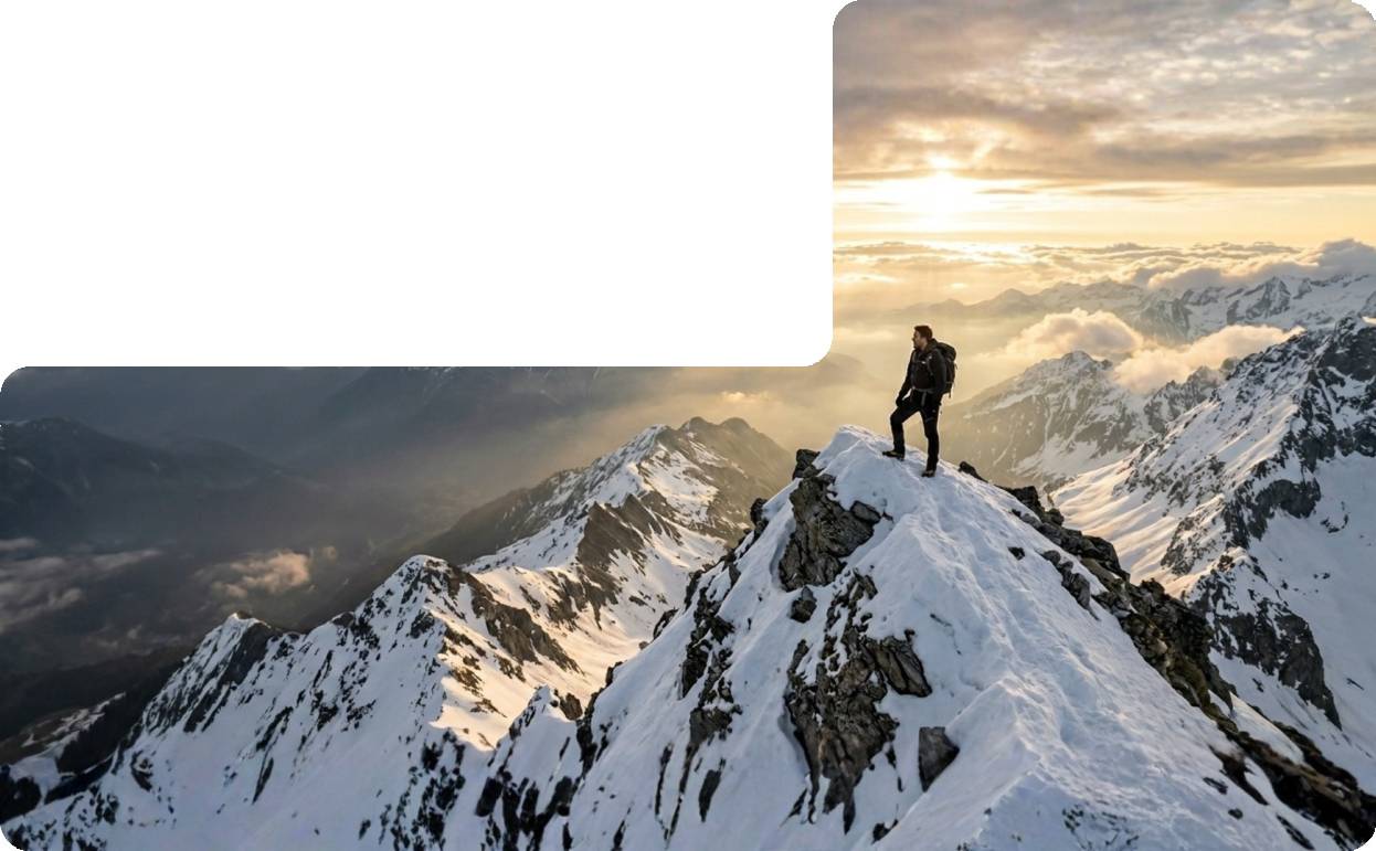 Mountain landscape symbolizing growth and elevation – Prime Commerceweb design agency